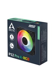 Resim Arctic P12 Pro ARGB 120mm 3000RPM 77CFM Yüksek Kasa Fanı (ACFAN00309A) 