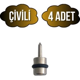 Resim Metal Çivili Raf Pimi Dolap Raf Altı Pimi(Çivili)(Metal) 