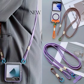 Resim Ayarlanabilir Anti-Hırsızlık Telefon Askısı - Crossbody ve Bilek Askısı, Sevimli Renkli Düğüm Tasarımı, iPhone 16 15 Pro Max ve Çoğu Akıllı Telefonla Uyumlu, Dayanıklı Naylon Malzeme, Açık Hava Seyahati İçin İdeal, Güvenli ve Şık Mobil Aksesuar, Telefon Güvenlik Askısı | Şık Mobil Aksesuar | Dayanıklı Naylon Askı, Cep Telefonu Askısı 