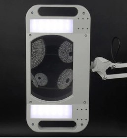 Resim -10x Led Akrobat Büyüteç 2x15w 170x113 Mm 10 Diopter Mercek Lt-86g 
