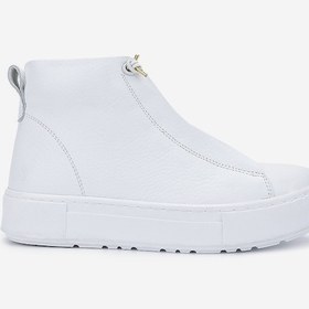 Resim Valmenti Kadın Beyaz Casual Bot 1065 221-2402 Bn Bot Sk24-25 Beyaz Fltr Beyaz 