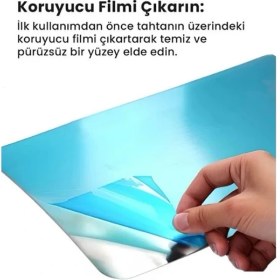 Resim Pileli Store 2'li Paslanmaz Çelik Kesim Panosu Seti 