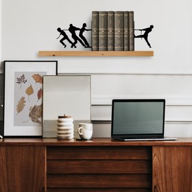 Resim KT-041 Dekoratif Metal Kitap Tutucu | ByLamp 