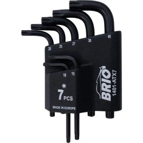 Resim Storemax Brio Allen Anahtar Seti Torx Kısa 7 Parça T10-T40 