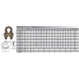 Resim M16 Klemens 2 Adet - Elm-01-571920 5 x 5 