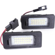 Resim Dinosaurs Audi A4 A5 Q5 S5 Tt Için 2x Lisans Numarası Plaka Led Işık Lambası 