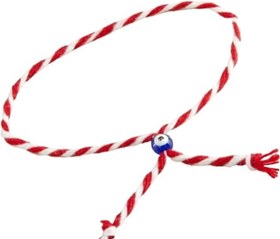 Resim AEE® 5/50 Adet Marteniçka Bileklik - Dilek Şans Mart Ayı Bilekliği - Nazar Boncuklu Kına Düğün Bride Gelin Nedime Bilekliği 