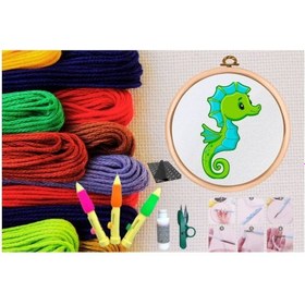 Resim Punch Seti Nakış Seti Kasnaklı Kendin Yap Seti Seri 120 