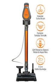 Resim Fantom Pluto P6000 Elektrikli Dikey Süpürge Antrasit 