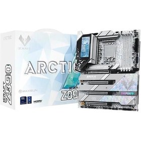 Resim Maxsun Ms-icraft Z890 Arctıc Wıfı7 Ddr5 Hdmı-dp Typec Pcıe 5.0 1851p Atx Beyaz 