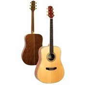 Resim SX DG195+ Akustik Gitar (Natural) 