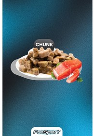 Resim Prosport Chunk Somonlu 24'lü Yetişkin Kedi Konserve Yaş Mama 400 Gr 24 