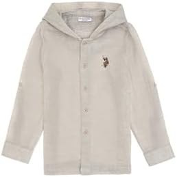 Resim U.S. Polo Assn. Erkek Çocuk Siyah Deri Mont-Kaban 50317344-001 