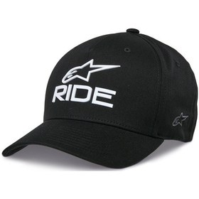 Resim Alpinestars Ride Sonic Şapka Siyah Beyaz 