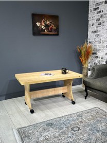Resim hey modüler mobilya Ada Tekerlekli Orta Sehpa 