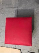 Resim ne-sil home furniture Silinebilir Kumaş Kaplama Kare Puf 