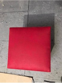 Resim ne-sil home furniture Silinebilir Kumaş Kaplama Kare Puf 