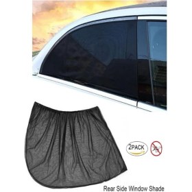 Resim Ankaflex Araba Yan Cam Perdesi Oto Arka Perde Araç Güneşlik Gölgelik Bebek Çocuk Bebe Örtü Cam Çorabı Filmi 