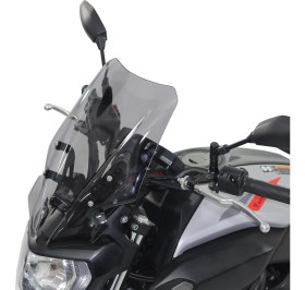 Resim GP Kompozit Yamaha MT-07 2018-2020 Uyumlu Ön Cam Şeffaf 42 cm 