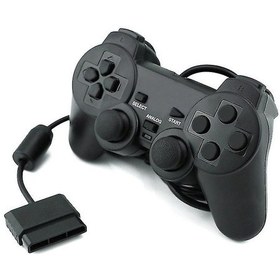 Resim Sony Playstation 2 Siyah İçin Ps2 Kablolu Kumanda D1605 Newway 