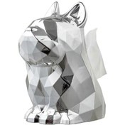 Resim Mendil Kutusu Kapağı, Islak Mendil Veya Yüz Temizleme Kağıdı İçin Abs Mendil Kutusu Tutucu, Fransız Bulldog Tasarımı 