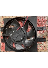 Resim Renault R9 R11 Fan Motoru Komple Davlumbazlı 12V Petro + %30 Daha Fazla Sogutma 