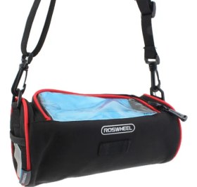 Resim Roswheel Dokunmatik Ekran Bisiklet Gidon Çantası 