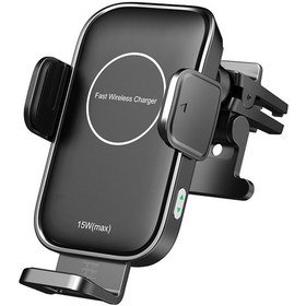 Resim Springsun 15w Hızlı Kablosuz Araç Şarj Telefon Tutucu, Havalandırma Montajı 360 Dönüş & Aşırı Isınma Koruma 4.7-7 İnç Diğer 