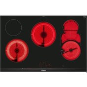 Resim Siemens ET875LMP1D Elektrikli Ocak 5 Gözlü Seramik Cam 