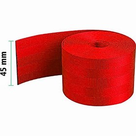 Resim Mega Oto Market 15 Metre 4 CM Kırmızı Renkli Emniyet Kemeri 