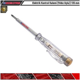 Resim İzeltaş Elektrik Kontrol Kalemi (Yıldız Uçlu) | 135 mm 