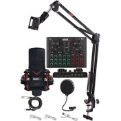 Resim Midex Gmx-1 Record Set Condenser Mikrofon Ses Kartı Canlı Yayın 