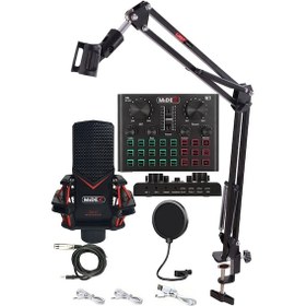 Resim Midex Gmx-1 Record Set Condenser Mikrofon Ses Kartı Canlı Yayın 