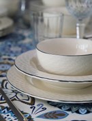 Resim Porser Costa Platin Yaldız Yemek Takımı 6 Kişilik 24 Parça COS24YKPLT 