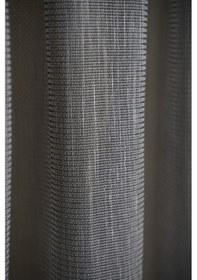 Resim Keten İçeren Tül Perde Doğal Natural Ütü İstemez Salon Oturma Odası Yatak Odası Antre Siyah 