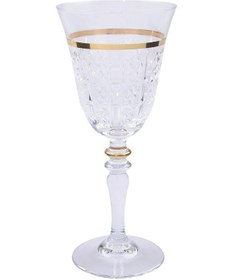 Resim Canba Paris Butik 6lı Ayaklı Kadeh Altın 