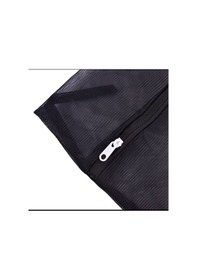 Resim Malzek 3 Adet Siyah Çamaşır Yıkama Filesi Renkli Fermuarlı Çok Renkli 