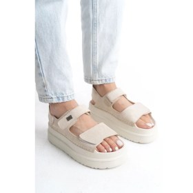 Resim Limeo Kadın Yazlık Yüksek Dolgu Taban Sandalet Çift Bantlı Tasarım ile Rahat Kullanım 