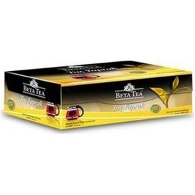 Resim Beta Tea Taç Yaprak Siyah Demlik Poşet Çay 48 x 3.2 G 