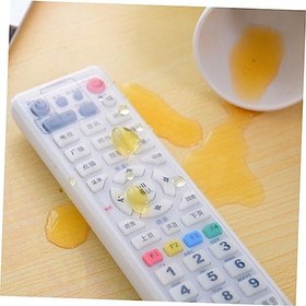 Resim Gatuida 3adet Tv Uzaktan Kumanda Kapağı Su Geçirmez Şeffaf Konforlu Doku Ergonomik Tasarım Ile Uzaktan Kumandanızı Güvende Tutun 