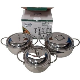 Resim Gülsan Irem 6 Parça Tencere Seti 
