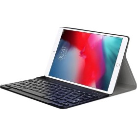 Resim Microcase iPad Air 3.nesil 10.5 Inch 2019 Bluetooth Klavyeli Standlı Kılıf - Bkk4 