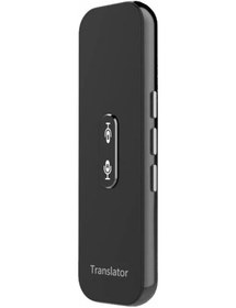 Resim G6x Tercüman Taşınabilir 70 Dilde Akıllı Anında Sesli Metin Bt App Fotoğraf Black 