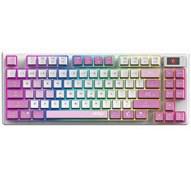 Resim MSI FORGE GK600 TKL Wireless VIOLET TR RGB Mekanik Gaming Klavye 