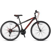 Resim Kron MARS - 26\ MTB - 14' - 21 Vites - V.B. - Siyah-Cool Gri\u002FKırmızı 