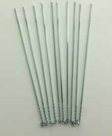 Resim 10 Adet Köşeli Patlıcan Sebze Şiş - Kare Tavuk Şişi 