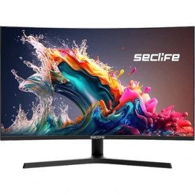Resim Seclife 31.5" C315165H1 1920*1080 1ms 165Hz Dp+Hdmı+Usb R1800 Curved LED Monitör 