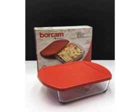 Resim Paşabahçe Kırmızı Kapaklı Kareborcam 1040CC 
