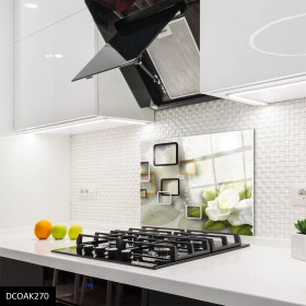 Resim Olinpa Cam Ocak Arkası Koruyucu | Kübik 