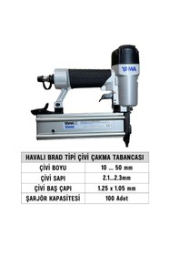 Resim Yama YAT-F50 Havalı Brad Tipi Çivi Çakma Tabancası 